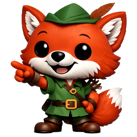Robin Fox Sticker